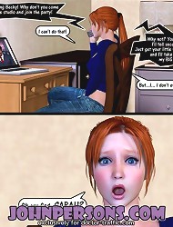 Amazingly hot 3D cartoons blonde wants hard sex