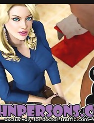 Sexy blonde is having wild sex in the toons for adults