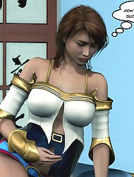 Busty lovers are making these porn comics so hot