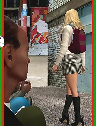 These hot porn comics will show outdoors fucking