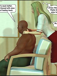 John Persons comics about lustful chocolate man